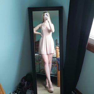 Forever 21 Dusty Rose Shimmer Dress
